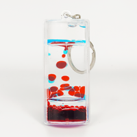 Minuteur à bulles liquides bicolore |   Jouet sensoriel pour l'autisme et le TDAH |   Décoration de bureau pour la relaxation visuelle et le soulagement du stress