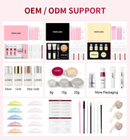 ICONSIGN Pompe Camellia Cysteamine Coréen Lash Lift Sans Colle Lashlift Lami Mix Poudre Wimper Cils Lifting Kit pour Salon