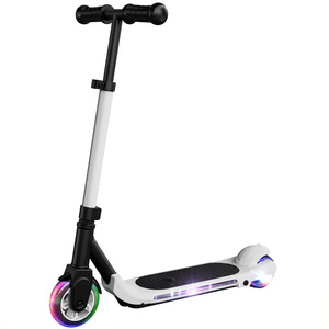 Patinete eléctrico para niños con altura ajustable, luces, batería de 24V CC, plegable, para uso en exteriores - Product Image 3