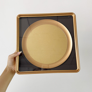 28.5x28.5cm cá nhân vuông kim loại giấy chứng nhận mảng bám với Acrylic và tấm Vàng MH-J0958 - Product Image 5