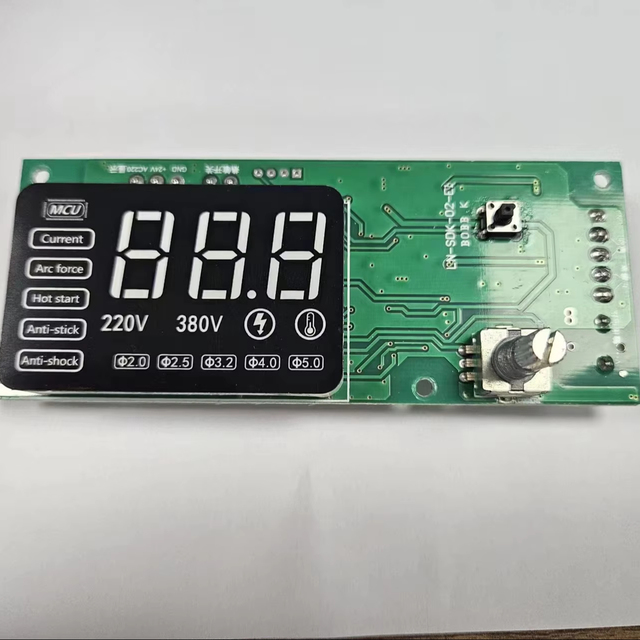 Welding machine control board with digital display IGBT Inverter welding machine accessories PCBA LE-SDK-02-B