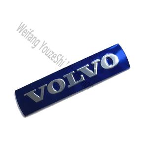 Emblème de volant personnalisé 46x10mm insigne logo autocollant en métal pour <span class=keywords><strong>VOLVO</strong></span> <span class=keywords><strong>XC60</strong></span> - Product Image 1