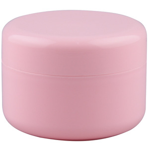 Round PP Cream <b>Jars</b> 10g 50g 100g Gold Silver Rim Screw Top Cosmetic Packaging For Facial Mask - Product Image 4