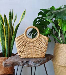 Produce Sturdy Items With Genuine Traditional Designs Water Hyacinth Vietnam Is <b>Used</b> to Make the Products for Water Hyacinth <b>Bag</b> - Product Image 2