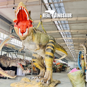 Аниматронный динозавр Тираннозавр Рекс 13 м, реалистичная модель большого размера, на заказ для тематического парка - Product Image 3