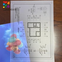 Película de Dibujo Profesional con Acabado Mate, Película para Plotter Láser Antiestática y Antipolvo para Impresiones CAD Limpias