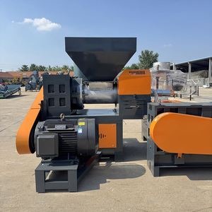 Single Screw Continuous 24H Production PVC Profile Pipe Waste Extruder Unit Temperature Transmitter Supporting Floating Washer - Product Image 5