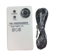 Clonateur de clés portable 2-en-1 pour contrôle d'accès RFID 125KHz T5577, copieur de porte-clés et duplicateur IButton, graveur de porte-clés TM1990 RW1990