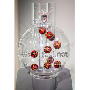 Machine à tirage de billets de loterie Airmix <span class=keywords><strong>Bingo</strong></span> personnalisée à Guangzhou, grande machine à tirage de billes de ping-pong, machine à tirage de billes de loterie chanceuses en vente - Product Image 1