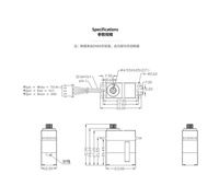 Servomoteur numérique série EMAX Official ES9256HV à engrenages métalliques 0.07s/60 ° 4.8V TTL 360 ° Rotation continue pour modèle RC à voilure fixe robotisé