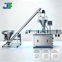 Machine de remplissage semi-automatique à vis sans fin pour poudres sèches JIANFENG (vente en gros)