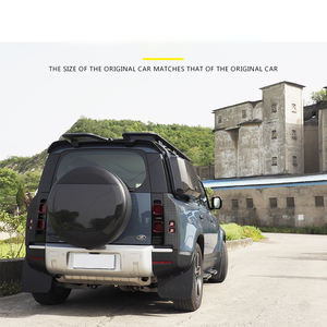 Cubierta de neumático para land rover, accesorio Exterior de fibra de carbono, color negro, para Land rover defend, 2022, <span class=keywords><strong>202</strong></span> - Product Image 5