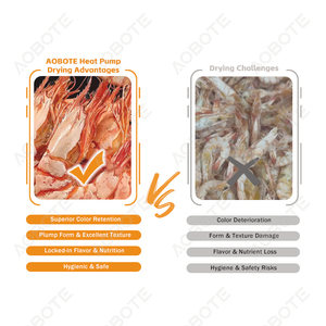 Système de séchage à <span class=keywords><strong>pompe</strong></span> à <span class=keywords><strong>chaleur</strong></span> pour produits de la mer, prix compétitif, PLC automatique, machine de séchage des crevettes pour produits marins et aliments aquatiques - Product Image 3