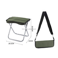 Tabouret pliant de camping en alliage d'aluminium à ouverture rapide, ultra-léger, facile à transporter, avec sac de transport pratique pour la pêche