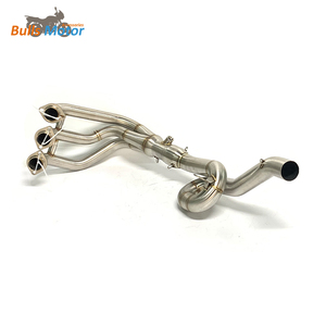 Système d'échappement pour YAMAHA <span class=keywords><strong>MT09</strong></span>/<span class=keywords><strong>MT09</strong></span> <span class=keywords><strong>Tracer</strong></span> tuyau d'échappement XSR900/TRACER900/GT tuyau d'échappement avant - Product Image 2