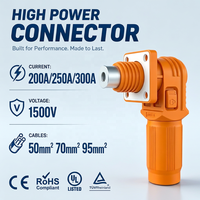 Connecteurs de batterie au lithium 200A 250A 300A, connecteur Surlok, prise rapide, borne haute tension pour système de gestion de batterie BMS