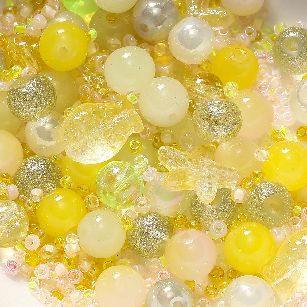 Colored yellow
