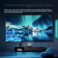 Televisor Láser para Sala de Estar de 100 Pulgadas L8K (PX3 Pro) 410nit, Alta Frecuencia de Actualización para Juegos, Cine Láser Tricolor 4K, Pantalla Fresnel