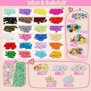 24 fai da te per perline alfabeto con perline Set fatto a mano per Amazon accessori Hot Cross-Border europa Stati Uniti cristallo a lume - Product Image 3