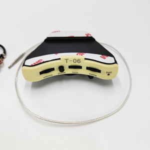 Micro pour trou de son T-06, sans perçage, pour guitare acoustique, classique, folk, sortie via la patte de bascule, accessoires de micro pour guitare - Product Image 4