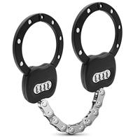 Antivol pliable UMEDO pour vélo et moto, cadenas à code à 4 chiffres en acier ABS, accessoires pour vélos électriques