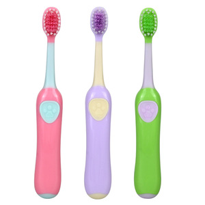 Brosse à dents pour enfant, poils doux, design coloré, pour les 3-6 ans, usage domestique, personnalisable - Product Image 1