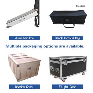 कस्टम पृष्ठभूमि घटना प्रदर्शन प्रदर्शन एल्यूमीनियम फ्रेम के साथ एल्यूमीनियम फ्रेम सीधे तनाव कपड़े तकिए के साथ डबल पक्षीय स्टैंड - Product Image 6