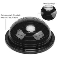 Ballon d'équilibre demi-sphérique en PVC non toxique et écologique pour gymnastes, personnalisable en couleur et logo, idéal pour l'exercice physique – Vente en gros à chaud