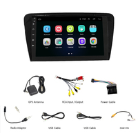 Autoradio Android 11 pour Skoda Octavia, navigation GPS, écran tactile 10 pouces, lecteur DVD, autoradio multimédia, unité principale audio