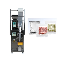 Machine d'emballage automatique à trois soudures latérales de 100g - Remplisseuse volumétrique, formuleuse, remplisseuse et scelleuse de sachets pour arachides, graines de soja, épices et granulés