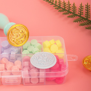 Creative European Retro Sealing Wax Stamp Heads Metal Circular Durable Art <b>Collectible</b> Gift - Product Image 4