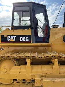Bulldozer sur chenilles Caterpillar D6G d'occasion avec composants KYB et moteur Machines de construction d'origine certifiées EPA CE - Product Image 2