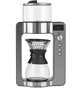 Machine à café intelligente moderne automatique à filtration en acier inoxydable, programmable, autonettoyante, pour hôtel et usage domestique extérieur - Product Image 4
