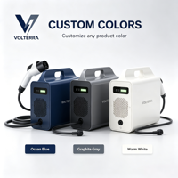 Nouveau chargeur portable AC EV 2KW Mode 4 IEC62196 pour la recharge à domicile en intérieur, certifié CE RoHS ISO FC pour véhicules électriques berlines à batterie