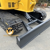 Ekskavator Jepang bekas harga murah ekskavator kecil KOMATSU PC55 5 Ton ekskavator kecil dalam kondisi bagus untuk dijual murah