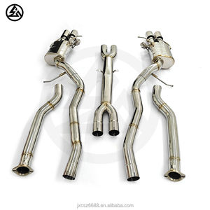 Escape CSZ <span class=keywords><strong>E60</strong></span> <span class=keywords><strong>M5</strong></span> al por Mayor para <span class=keywords><strong>BMW</strong></span> <span class=keywords><strong>M5</strong></span> <span class=keywords><strong>E60</strong></span> E61 5.0L <span class=keywords><strong>V10</strong></span>, Tubo Central Grande, Silenciador Valvetronic con Válvula, Catback con Puntas de Escape - Product Image 3