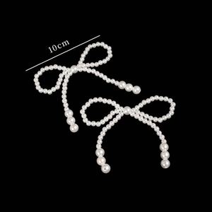 Élégants nœuds préformés en plastique, appliques en forme de nœud, accessoires capillaires coquette, décorations de gâteaux, Noël, réutilisables, faits à la main - Product Image 2