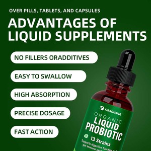 โรงงาน OEM ODM ผลิตภัณฑ์โปรไบโอติกเหลวออร์แกนิก บำรุงสุขภาพทางเดินอาหาร ช่วยเสริมการทำงานของระบบย่อยอาหาร สำหรับผู้หญิง ผู้ชาย และเด็ก - Product Image 5