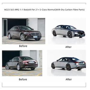 Productos de gama alta Kits de carrocerí<span class=keywords><strong>a</strong></span> de fibra de carbono seco W223 S-Class kits de carrocerí<span class=keywords><strong>a</strong></span> hasta la versión de gama alta S63 <span class=keywords><strong>AMG</strong></span> para <span class=keywords><strong>Mercedes</strong></span>-Benz - Product Image 4