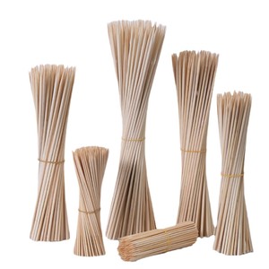 Brochetas de Bambú Biodegradables Desechables al por Mayor, de 10cm a 60cm, Aptas para Microondas, Origen China, para Barbacoa, <span class=keywords><strong>Pollo</strong></span>, Mala Tang +86 - Product Image 6