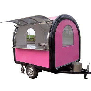 Camión de comida totalmente equipado a la venta, carrito de venta de café y té de burbujas de concesión personalizado de Europa, remolque de comida - Product Image 1