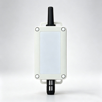 Capteur WiFi de température et d'humidité sans fil pour environnement intérieur, moniteur avec batterie intégrée et alerte à distance pour entrepôt et chaîne du froid
