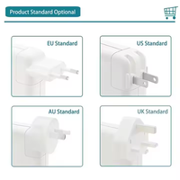 Adaptateur secteur USB-C 95W DC/AC, chargeur rapide, prise multi-régions, Macbook Air Pro, ordinateur portable, universel, tout neuf