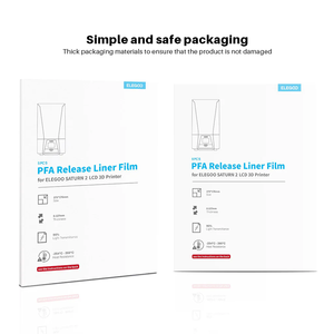 Elegoo Saturn için PFA filmi 2/ 8K/ 3/ 4/ 4 Ultra (5 adet) reçine LCD 3D yazıcılar için 3D yazıcı parçaları - Product Image 4