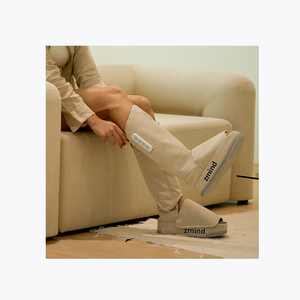 Zmind cubre pies y botas de masaje de pantorrilla reflexología botas de masaje de pies compresión de aire zapatos masajeadores de pantorrilla - Product Image 2