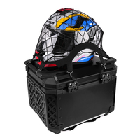 Boîte latérale de coffre de moto universelle de haute qualité de la marque SWEER, en aluminium, ensemble de 3 boîtes, capacité 45L+35L, étanche