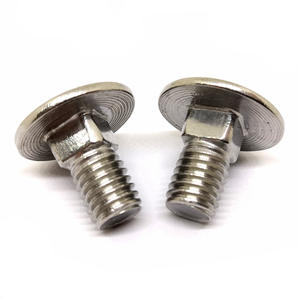 Boulon de chariot d'ascenseur de <span class=keywords><strong>seau</strong></span> à tête plate d'entraîneur galvanisé à chaud de haute qualité pour l'architecture Din603 - Product Image 2