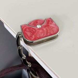 Logistics Foldable Purse Hook Metal Handbag Hanger Table Hanger Portable <b>Bag</b> Holder Table Edge Hook for Restaurant - Product Image 4