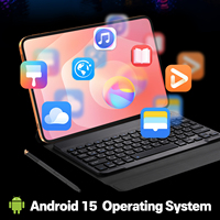 Tablette PC S26 5G Octa Core 16 Go + 1 To, Écran Capacitif 10,1 Pouces, MTK Android 15, Wi-Fi, 4G/3G GSM, Batterie 10000 mAh, Divertissement