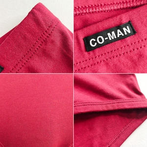 <span class=keywords><strong>Slip</strong></span> e Boxer da <span class=keywords><strong>Uomo</strong></span> Rosso Vino con Logo Personalizzato, Tessuto Liscio ad Alta Elasticità, Biancheria Intima Maschile, MOQ Basso, Uso Quotidiano, Spandex - Product Image 2